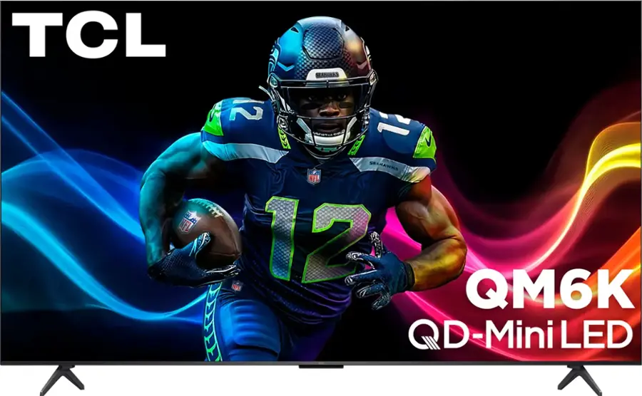 TCL QM6K 4K UHD HDR QD Mini LED Smart TV with Google TV (2025)